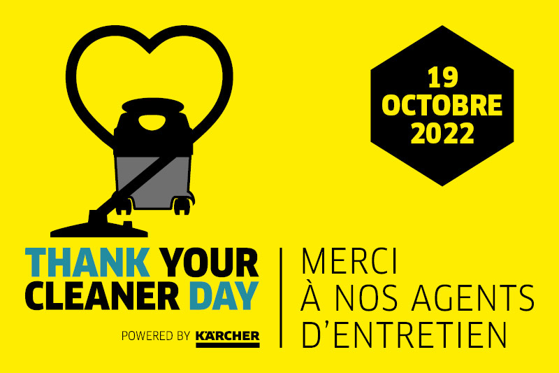 KARCHER Le Thank Your Cleaner Day, la célébration d'un travail